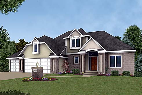 Sorrento I Model - Fort Wayne Northeast, Indiana New Homes for Sale